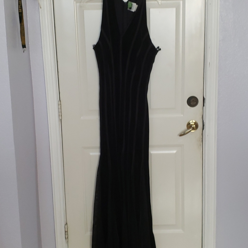 velvet gown